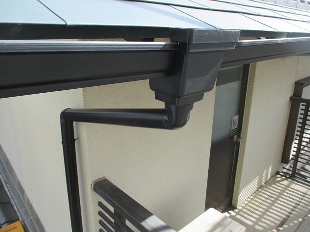 稲美町で交換した新しい雨樋